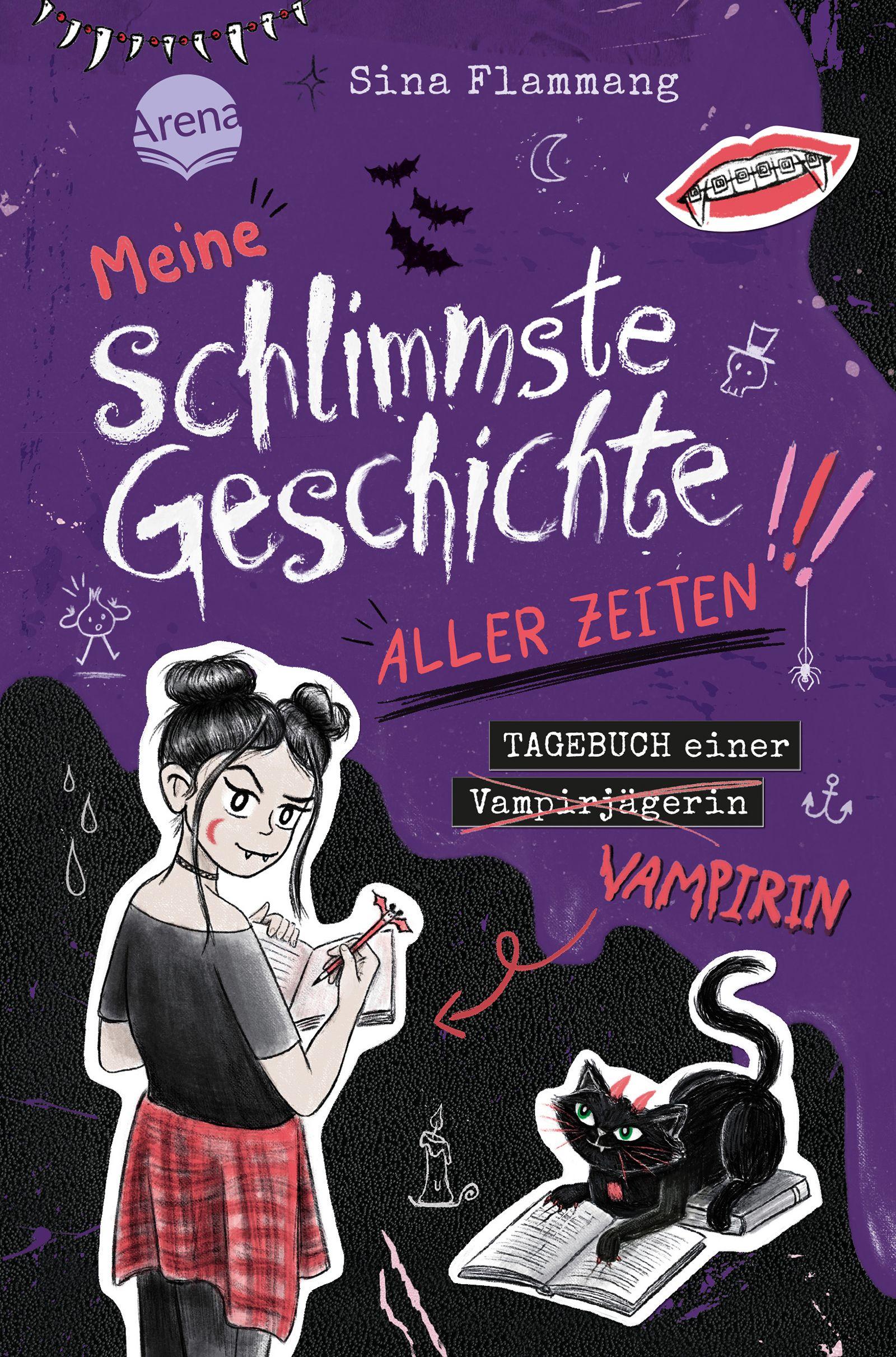 Vorderes Coverbild Meine schlimmste Geschichte aller Zeiten!!! Tagebuch einer Vampirin (3)