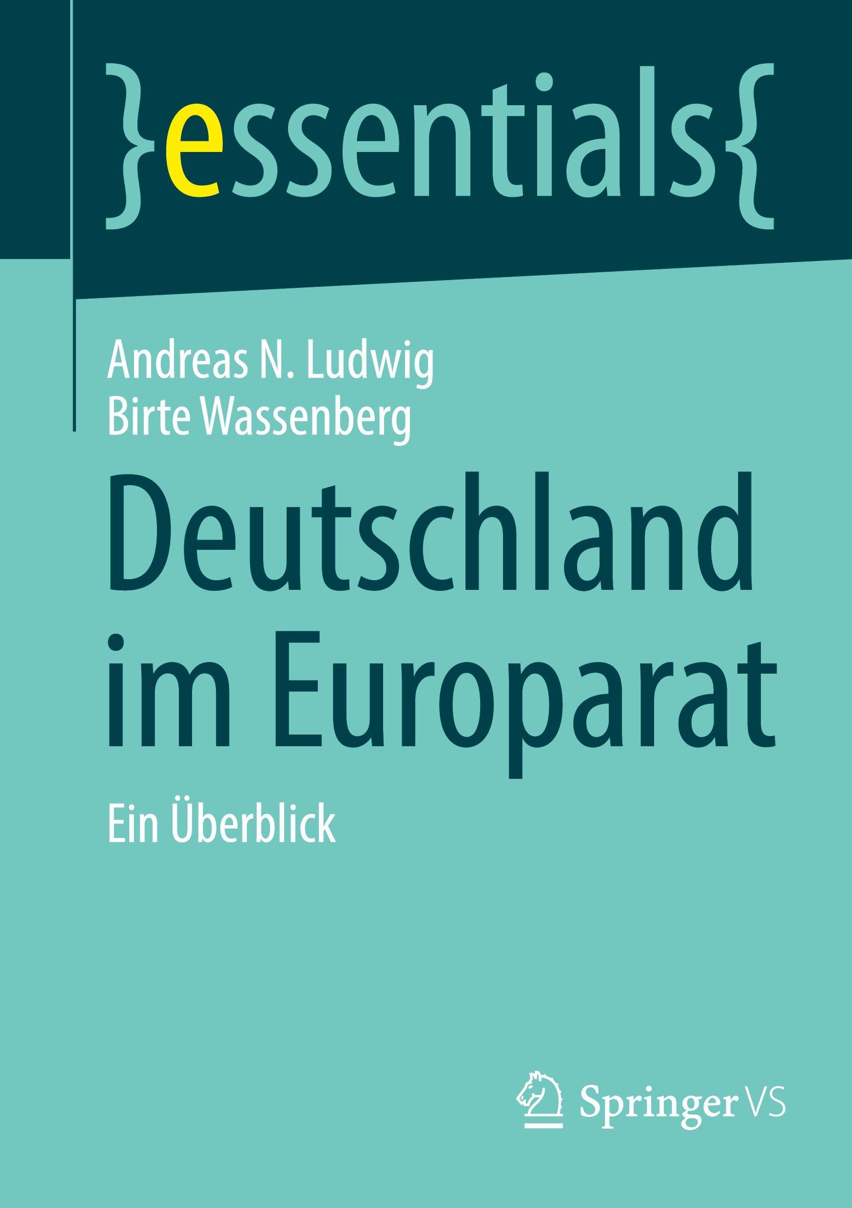 Vorderes Coverbild Deutschland im Europarat