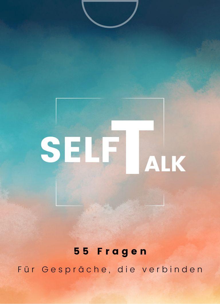 Vorderes Coverbild SelfTalk Gesprächsfragekarten (Poket Size)