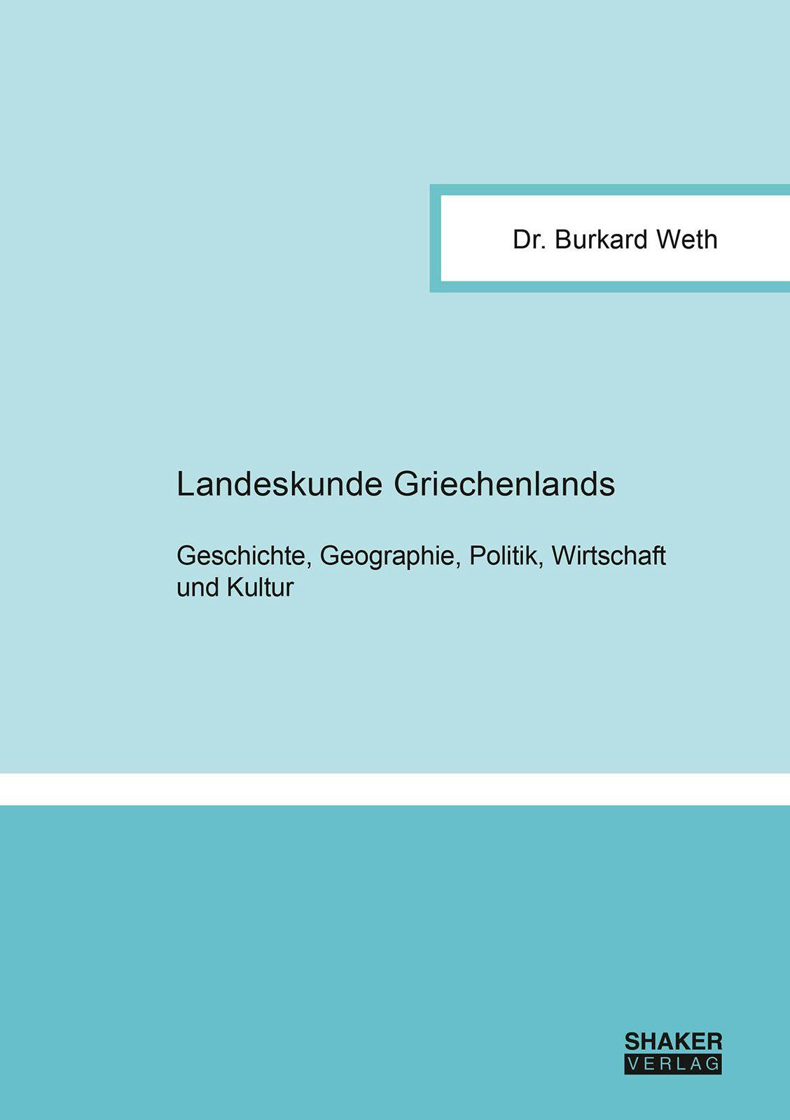 Vorderes Coverbild Landeskunde Griechenlands
