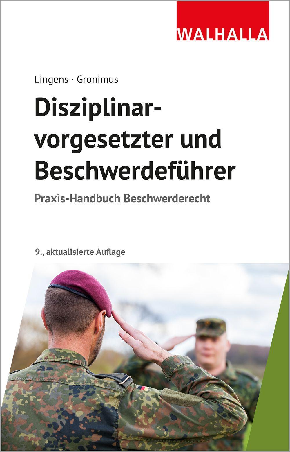 Vorderes Coverbild Disziplinarvorgesetzter und Beschwerdeführer