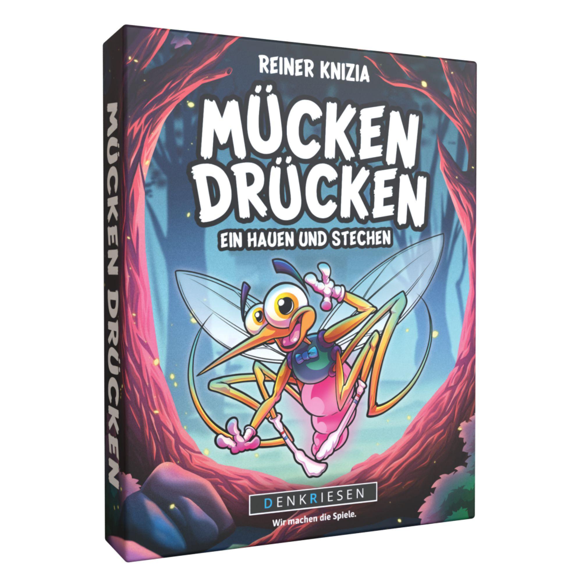 Vorderes Coverbild DENKRIESEN - Mücken Drücken - "Ein Hauen und Stechen."