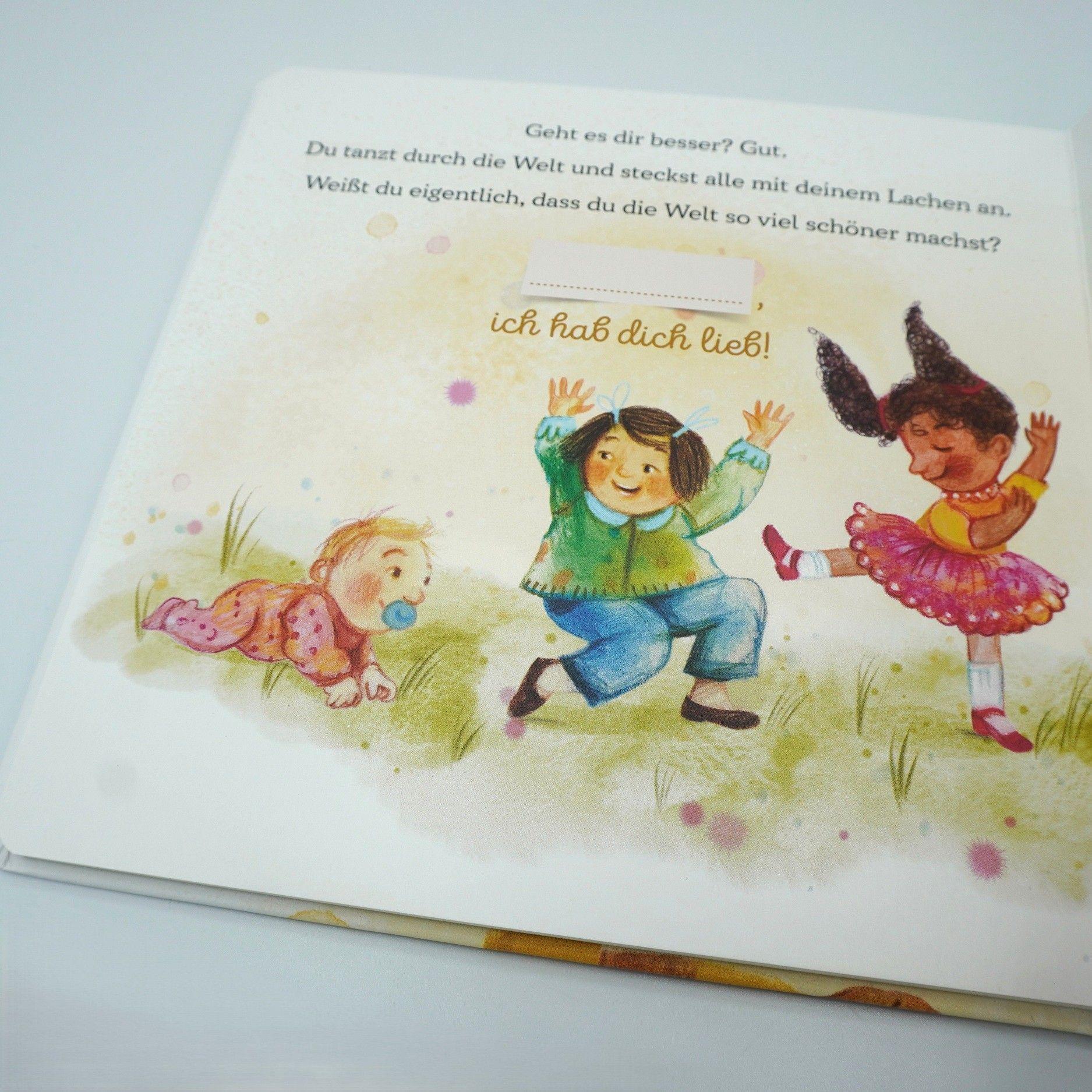 Beispielinhalt (Bild) Hab ich dir heute schon gesagt? Ich hab dich lieb - Egal, was auch passiert!