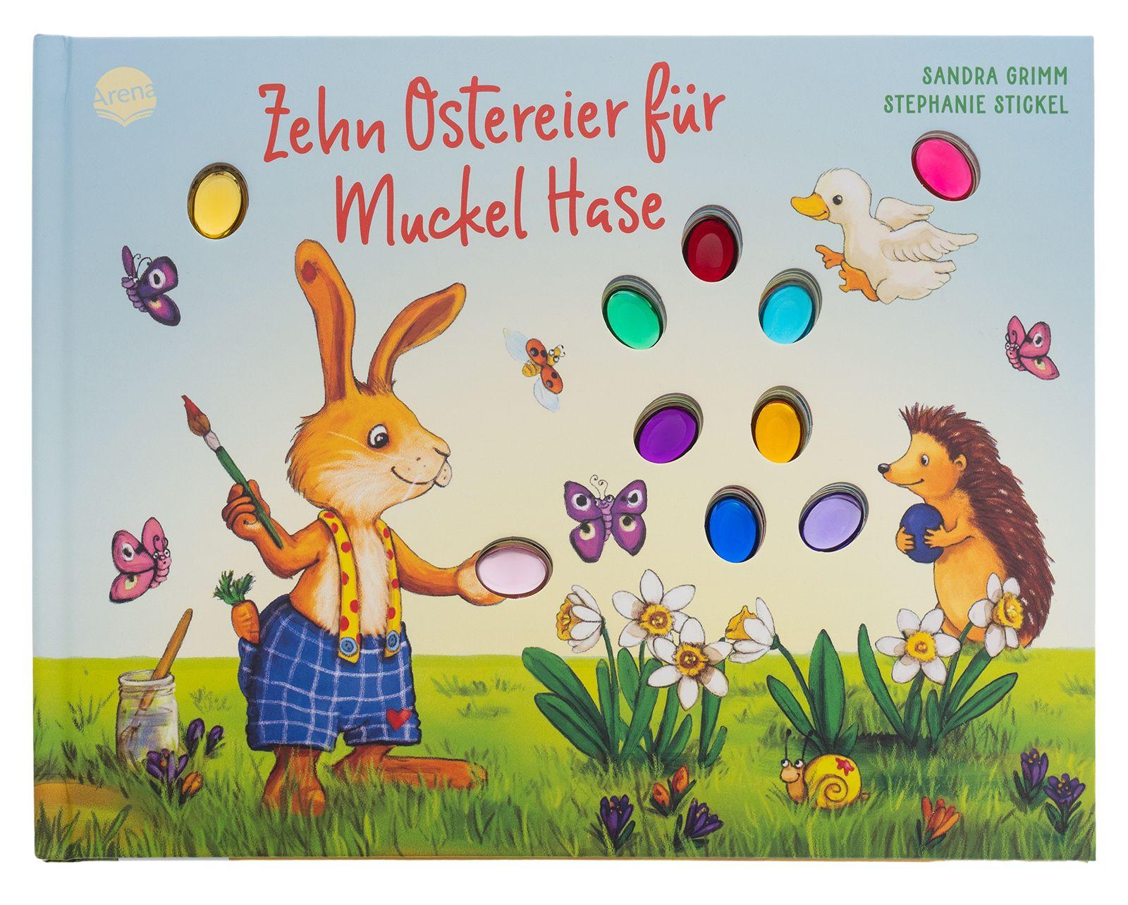 Vorderes Coverbild Zehn Ostereier für Muckel Hase