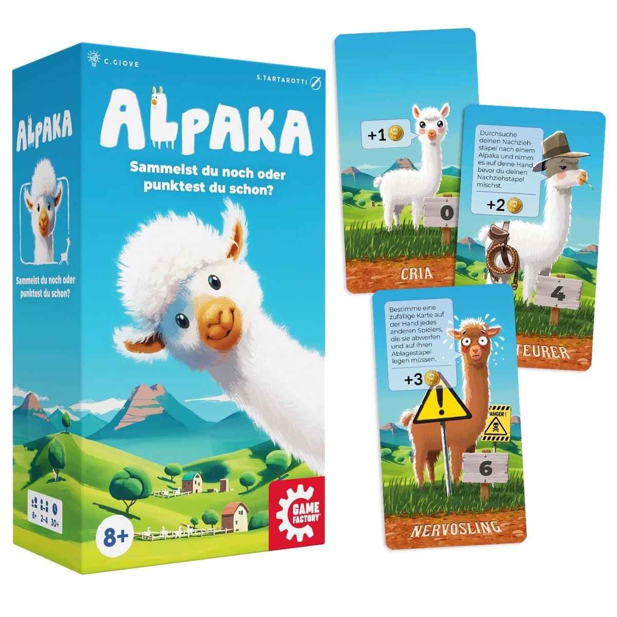 Beispielinhalt (Bild) Alpaka