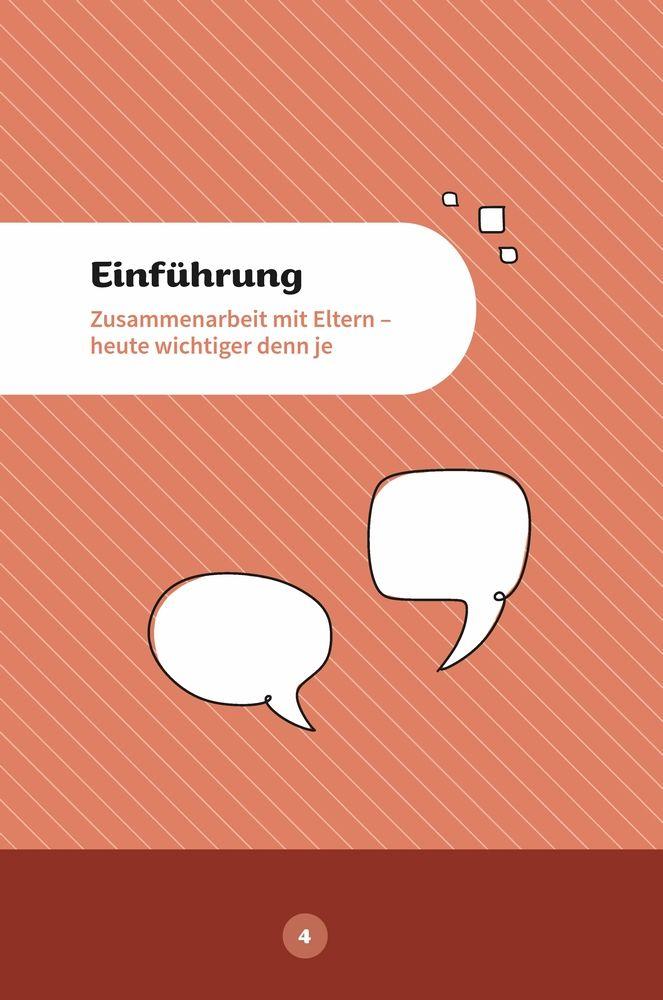 Beispielinhalt (Bild) Mit Kita-Eltern im Gespräch