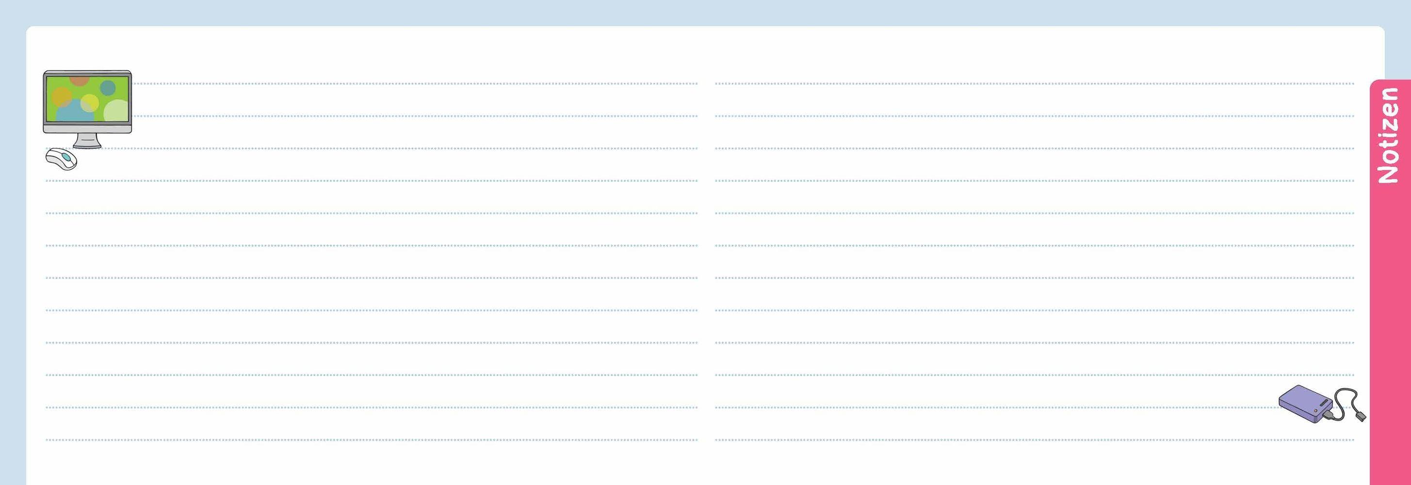 Beispielinhalt (Bild) Der Wochen-Tischkalender für das Kita-Jahr 2026/2027