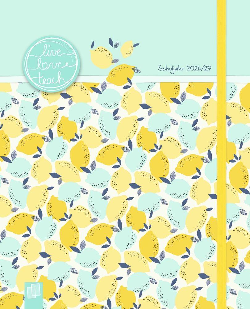 Beispielinhalt (Bild) Mein Lehrerplaner A5+ - Ringbindung - Lehrerkalender für das Schuljahr 2026/2027 - Zitronentanz