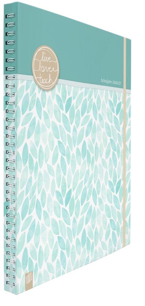 Vorderes Coverbild Mein Lehrerplaner A4+ - Ringbindung - Lehrerkalender für das Schuljahr 2026/2027 - Blättermeer