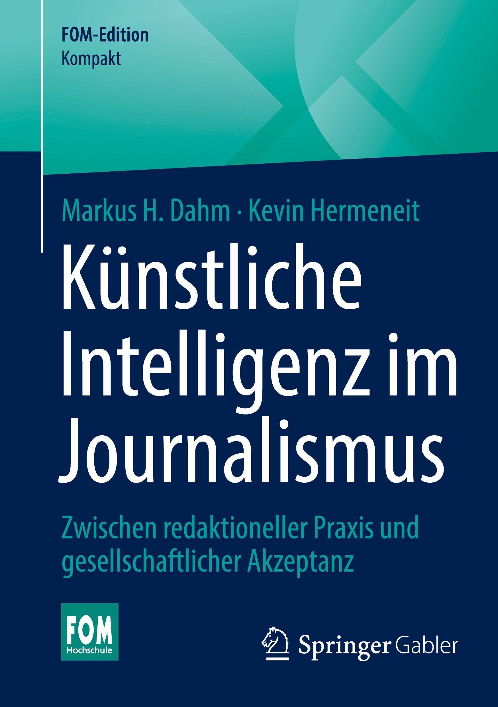 Vorderes Coverbild Künstliche Intelligenz im Journalismus