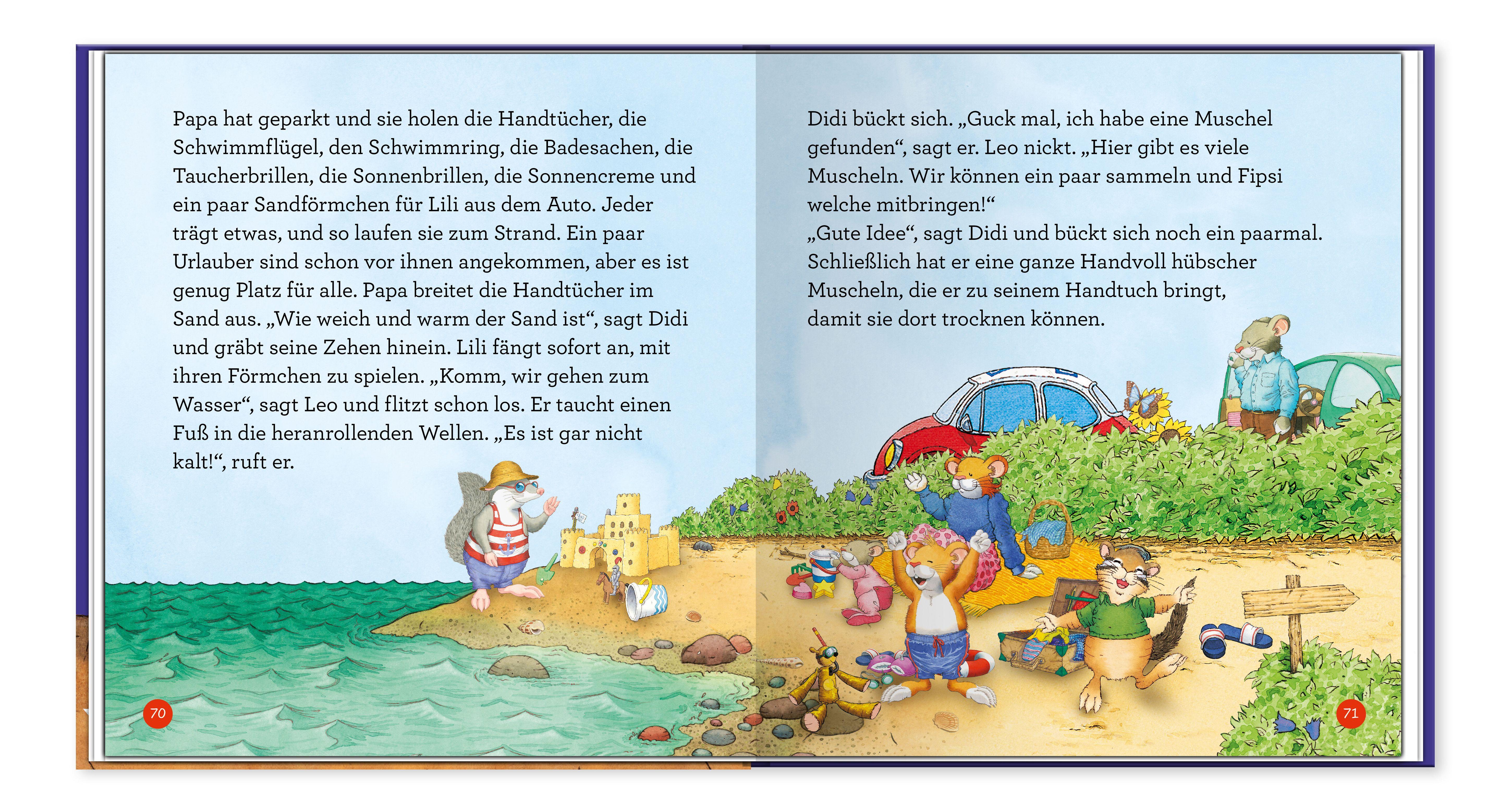 Beispielinhalt (Bild) Leo Lausemaus - Mein allergrößtes Vorlesebuch