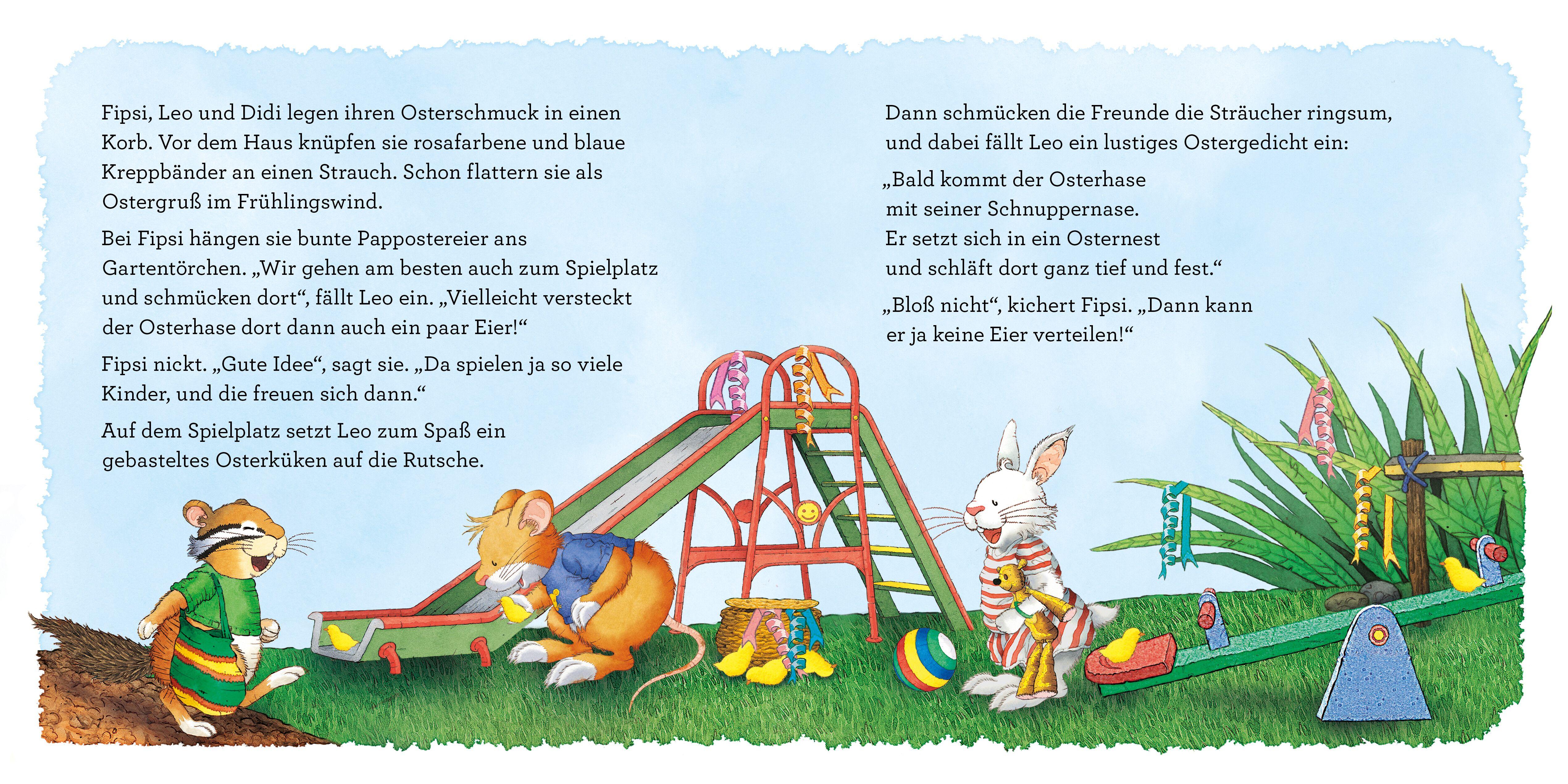 Beispielinhalt (Bild) Leo Lausemaus und die Osterüberraschung