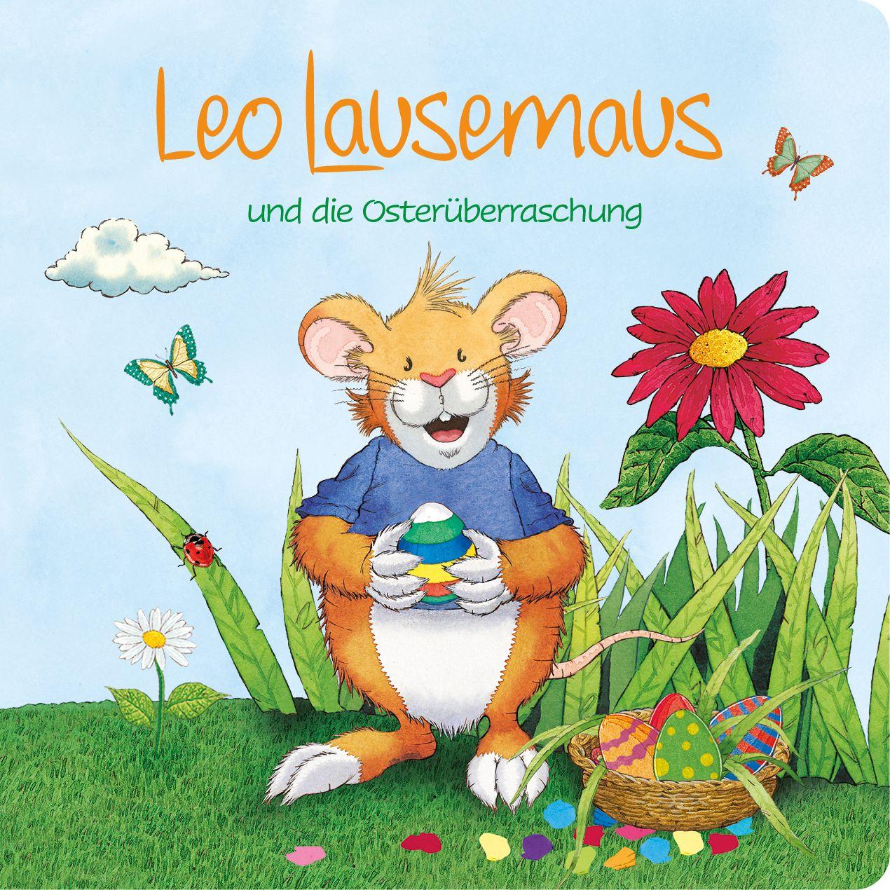 Vorderes Coverbild Leo Lausemaus und die Osterüberraschung