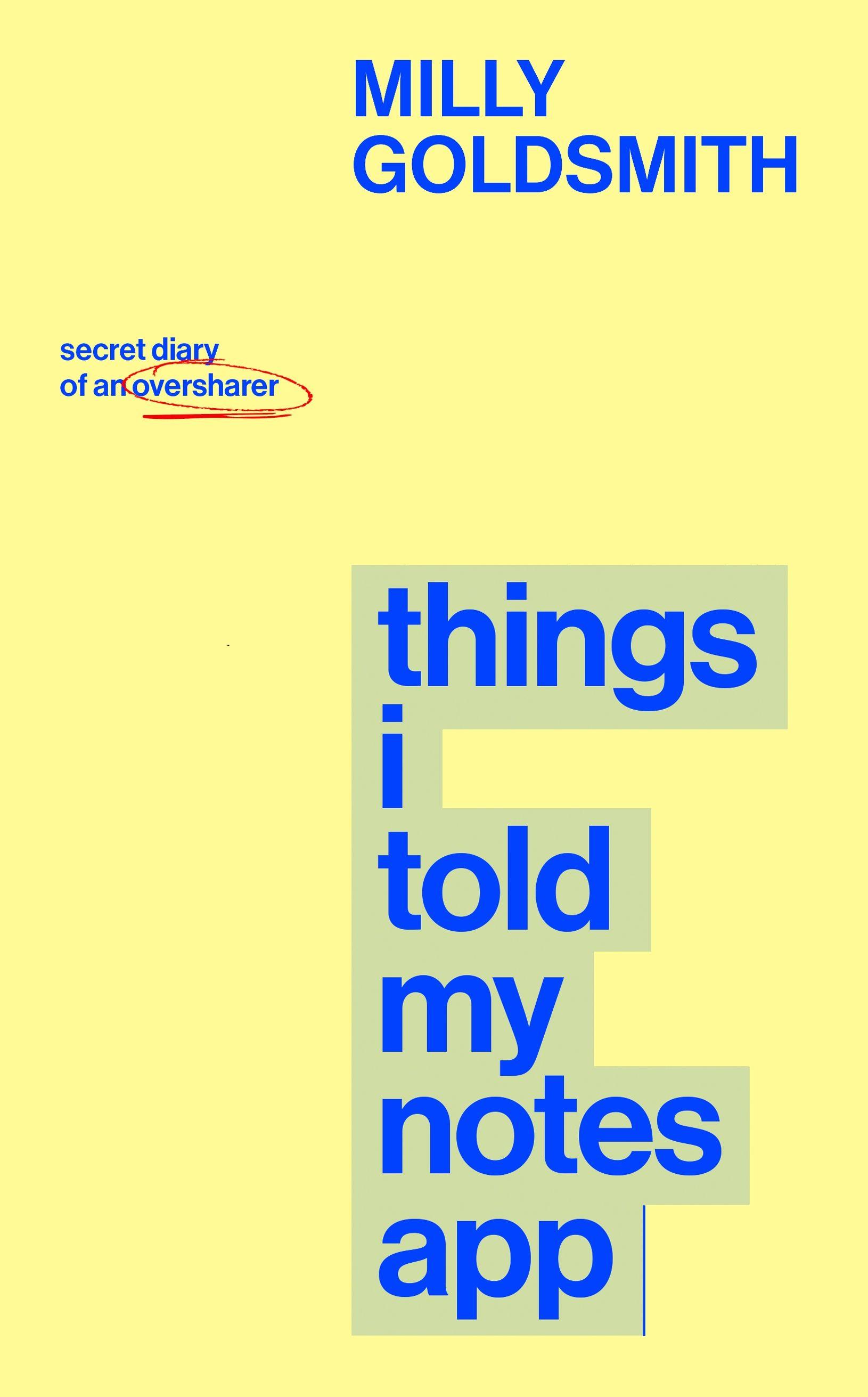 Vorderes Coverbild Things I Told My Notes App