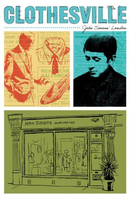 Vorderes Coverbild Clothesville: John Simons' London
