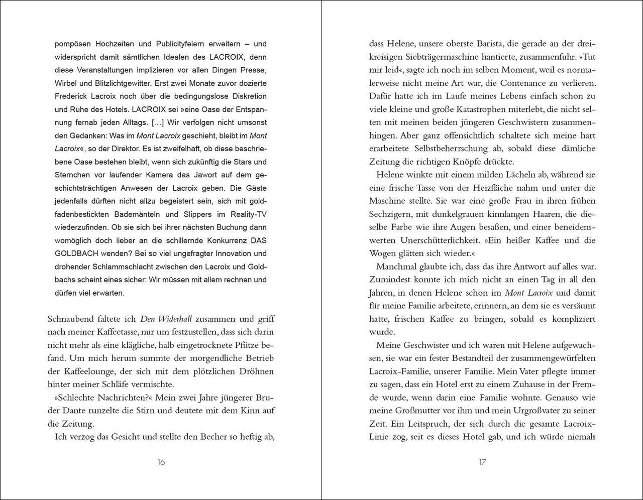 Beispielinhalt (Bild) Mont Lacroix (Band 1) - Longing for Lelibeth