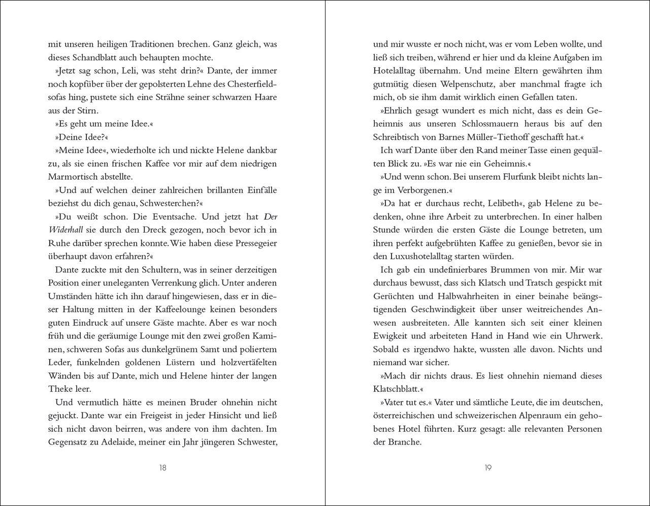 Beispielinhalt (Bild) Mont Lacroix (Band 1) - Longing for Lelibeth