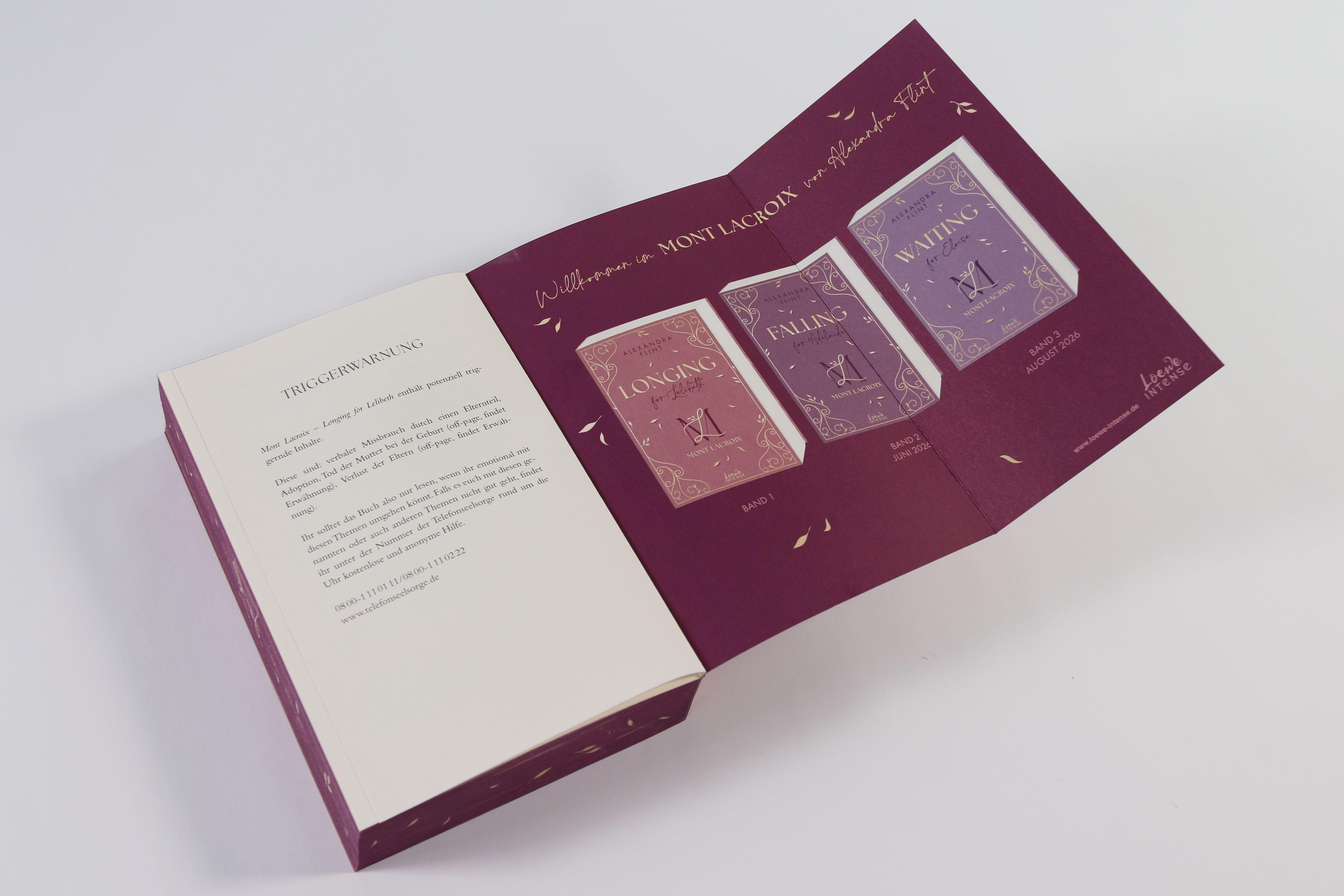 Beispielinhalt (Bild) Mont Lacroix (Band 1) - Longing for Lelibeth