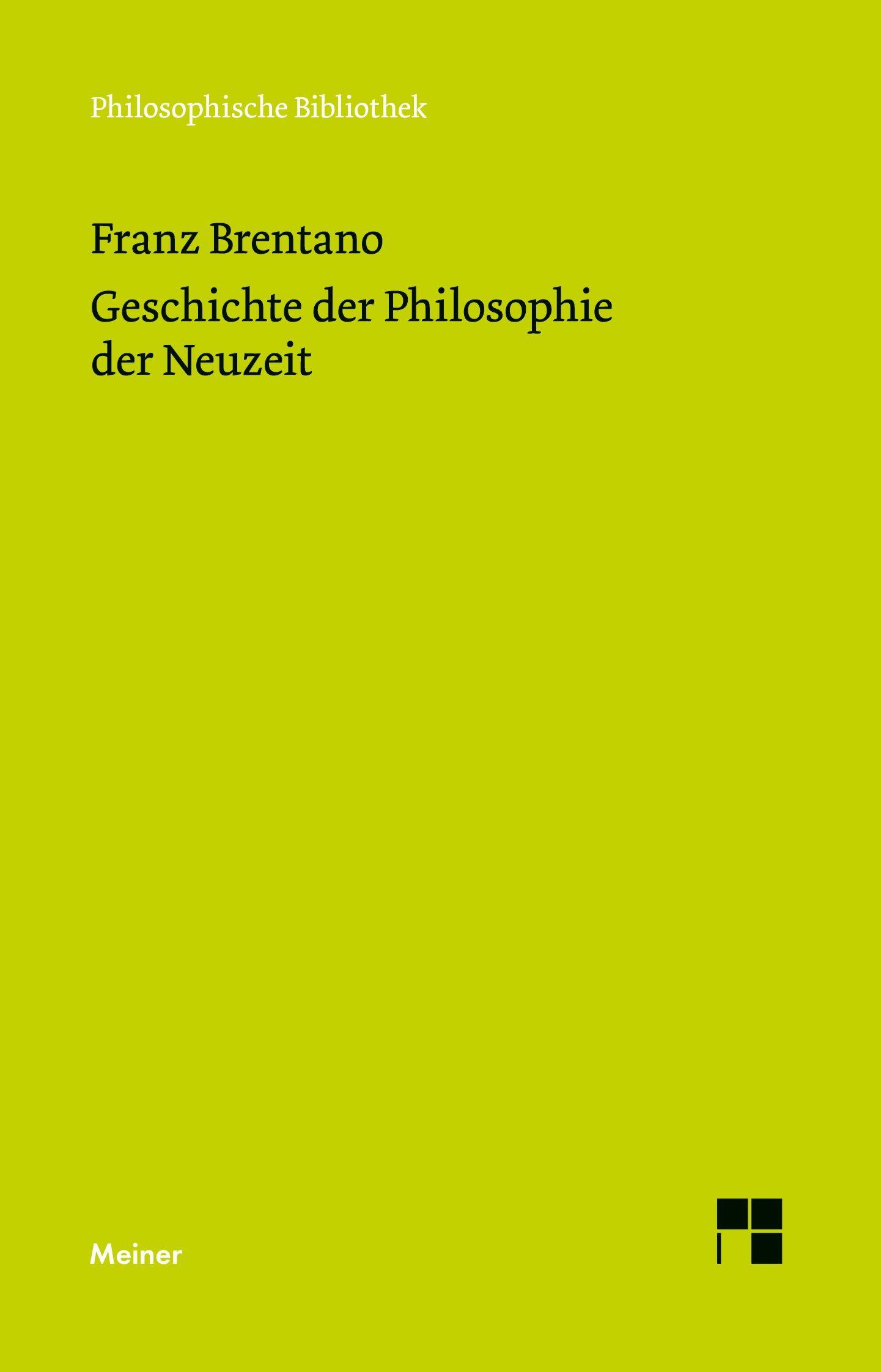 Vorderes Coverbild Geschichte der Philosophie der Neuzeit