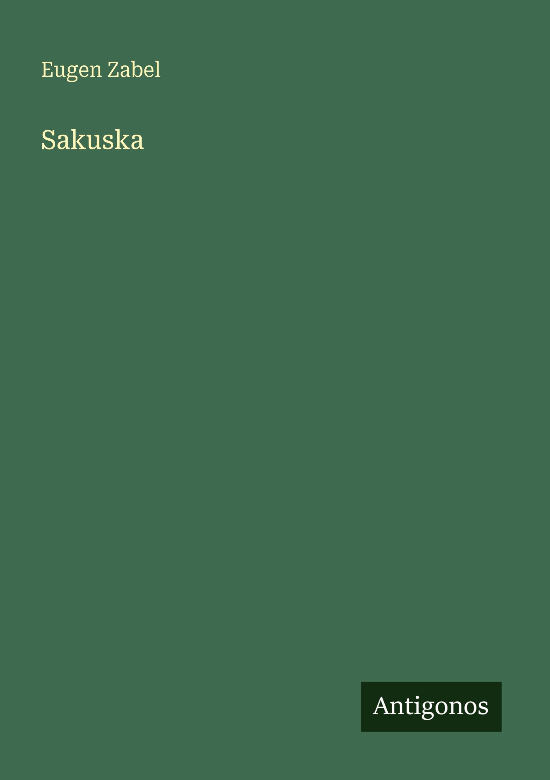Vorderes Coverbild Sakuska
