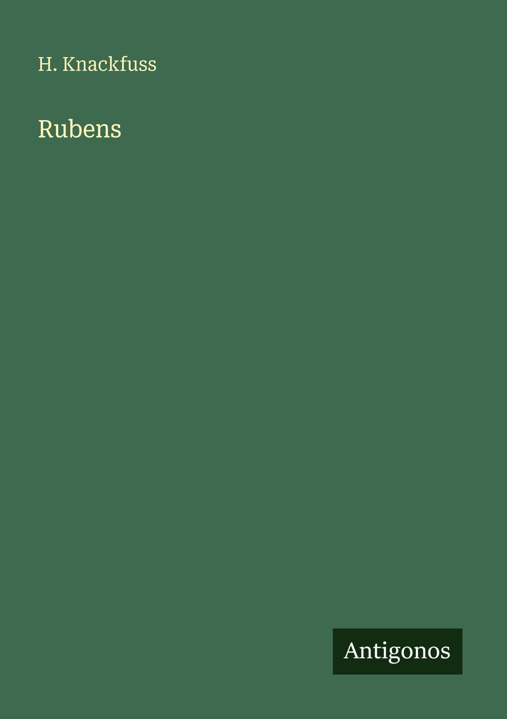 Vorderes Coverbild Rubens