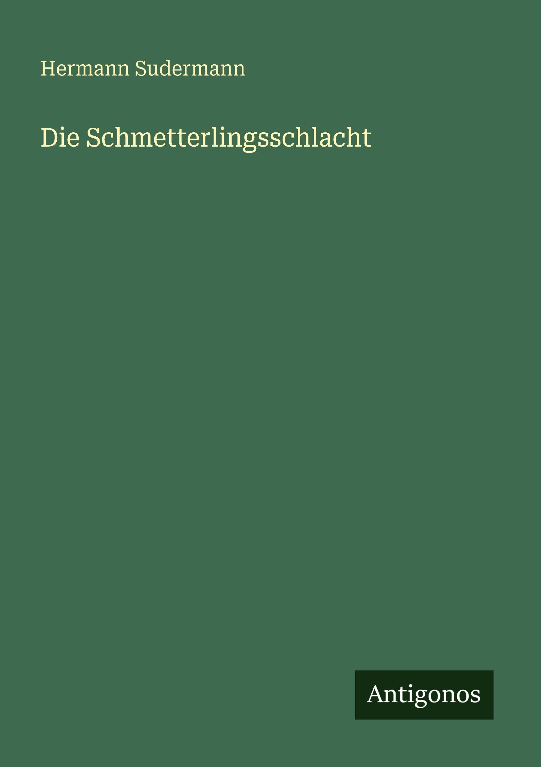 Vorderes Coverbild Die Schmetterlingsschlacht