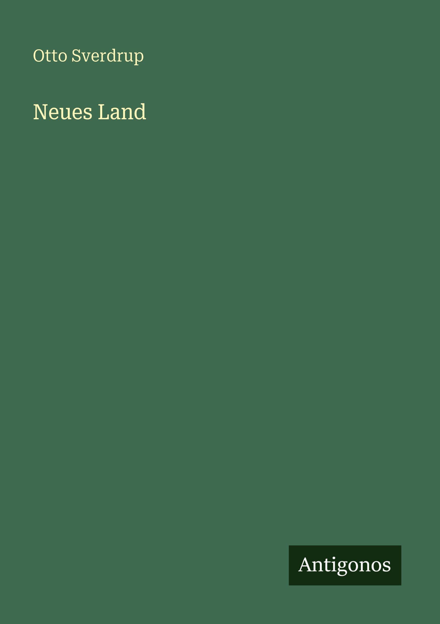Vorderes Coverbild Neues Land
