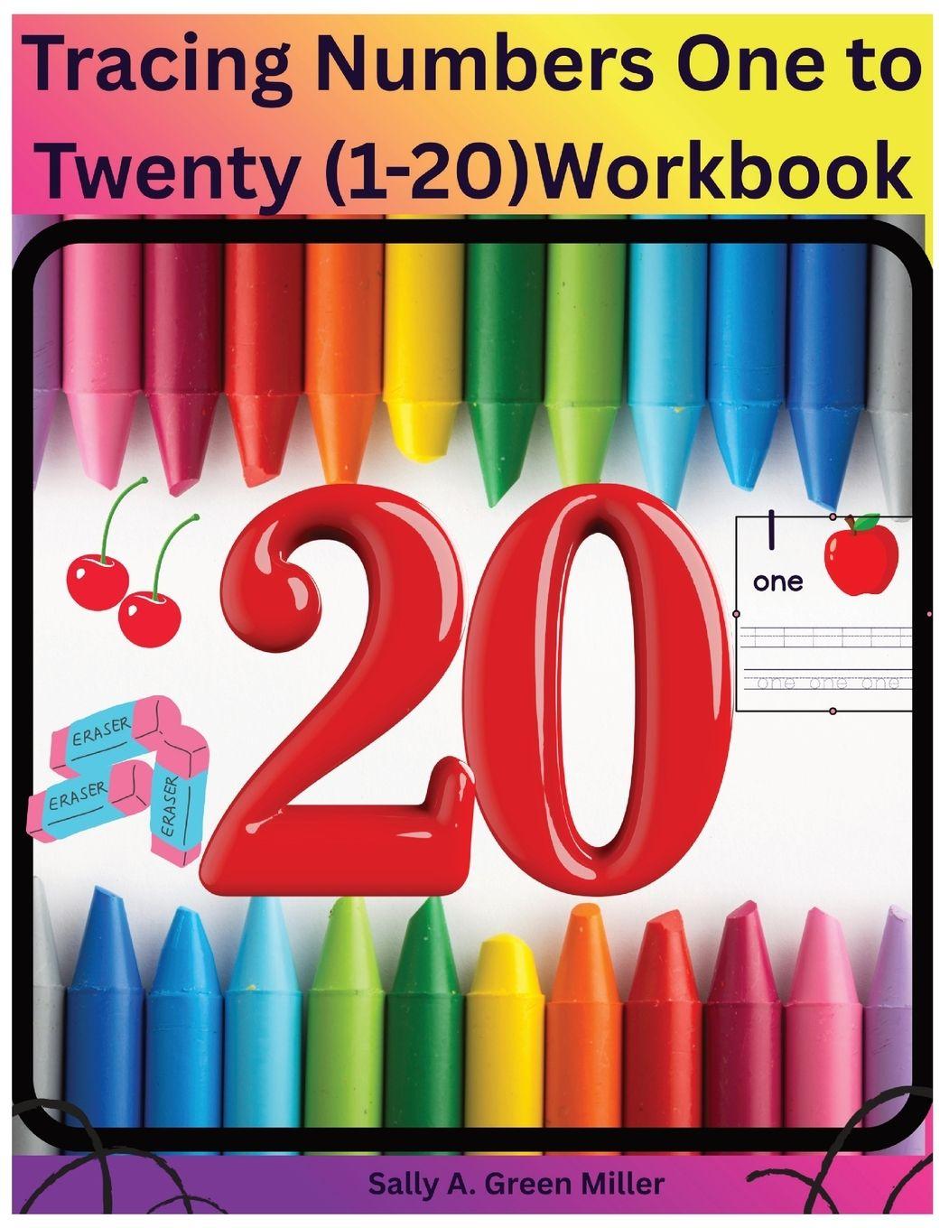 Vorderes Coverbild Tracing Numbers One to Twenty (1-20) Workbook