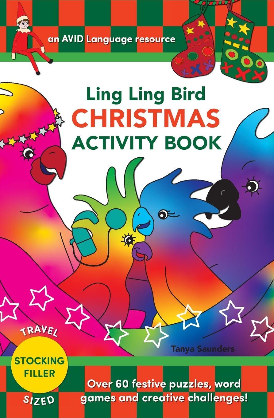 Vorderes Coverbild Ling Ling Bird CHRISTMAS ACTIVITY BOOK