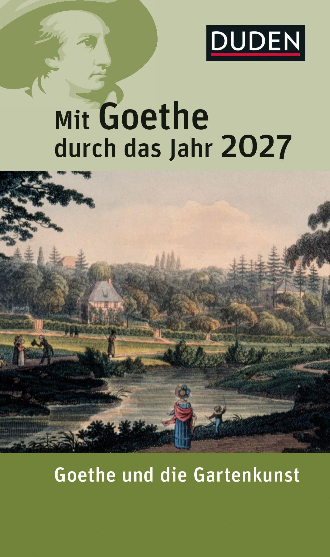 Vorderes Coverbild Mit Goethe durch das Jahr 2027