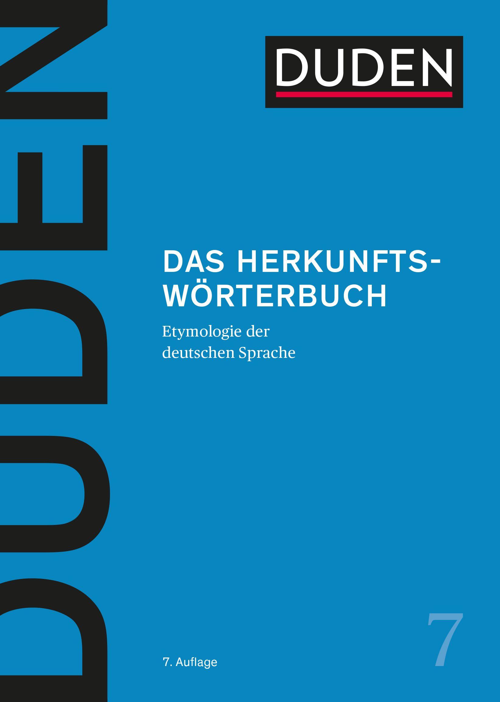 Vorderes Coverbild Das Herkunftswörterbuch