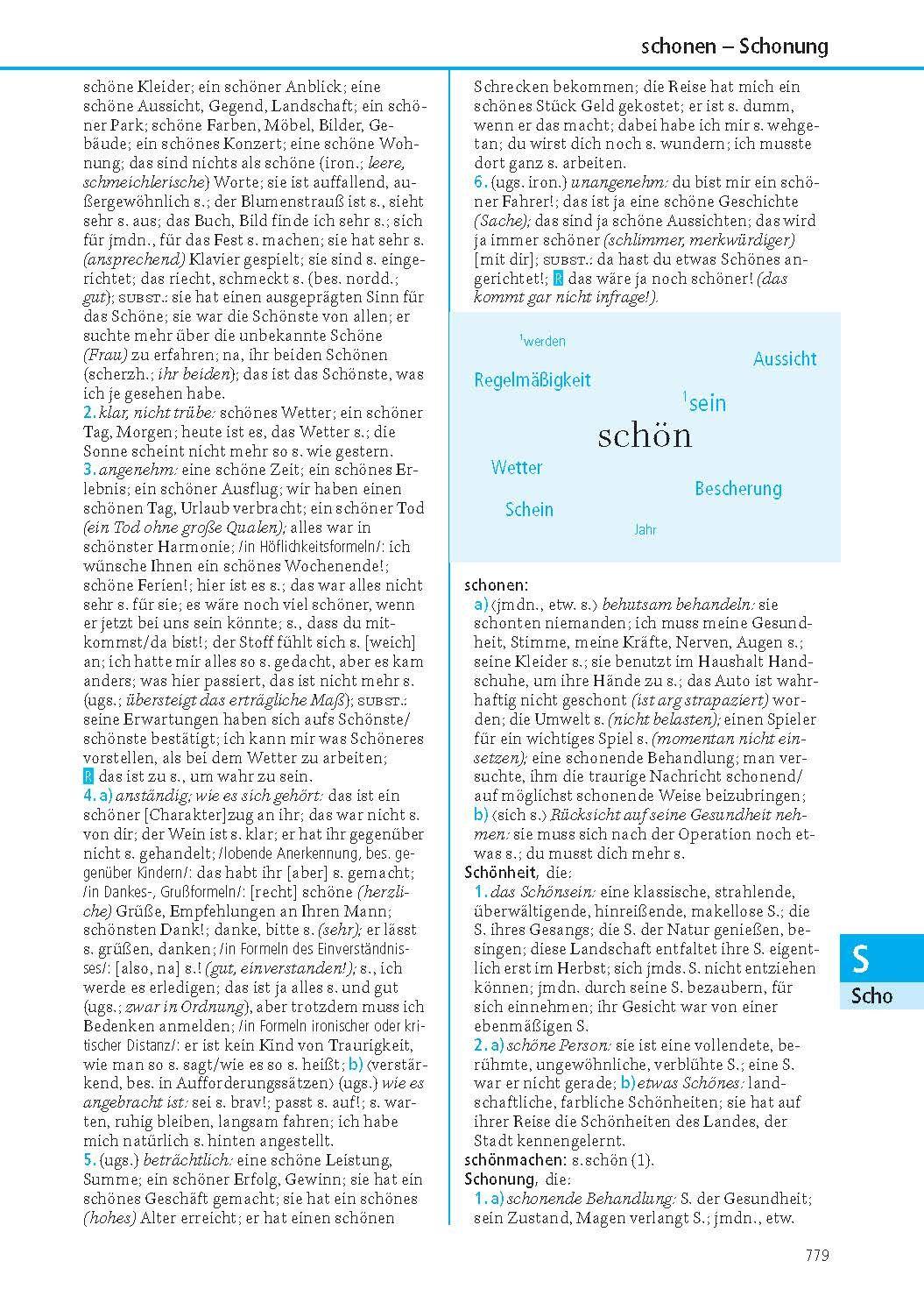 Beispielinhalt (Bild) Duden - Das Stilwörterbuch