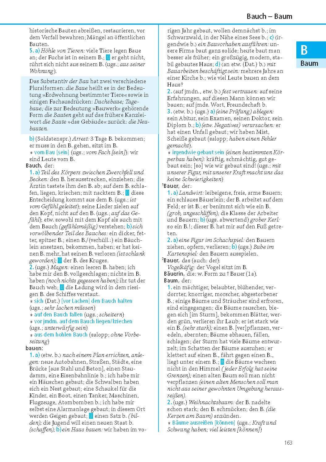 Beispielinhalt (Bild) Duden - Das Stilwörterbuch