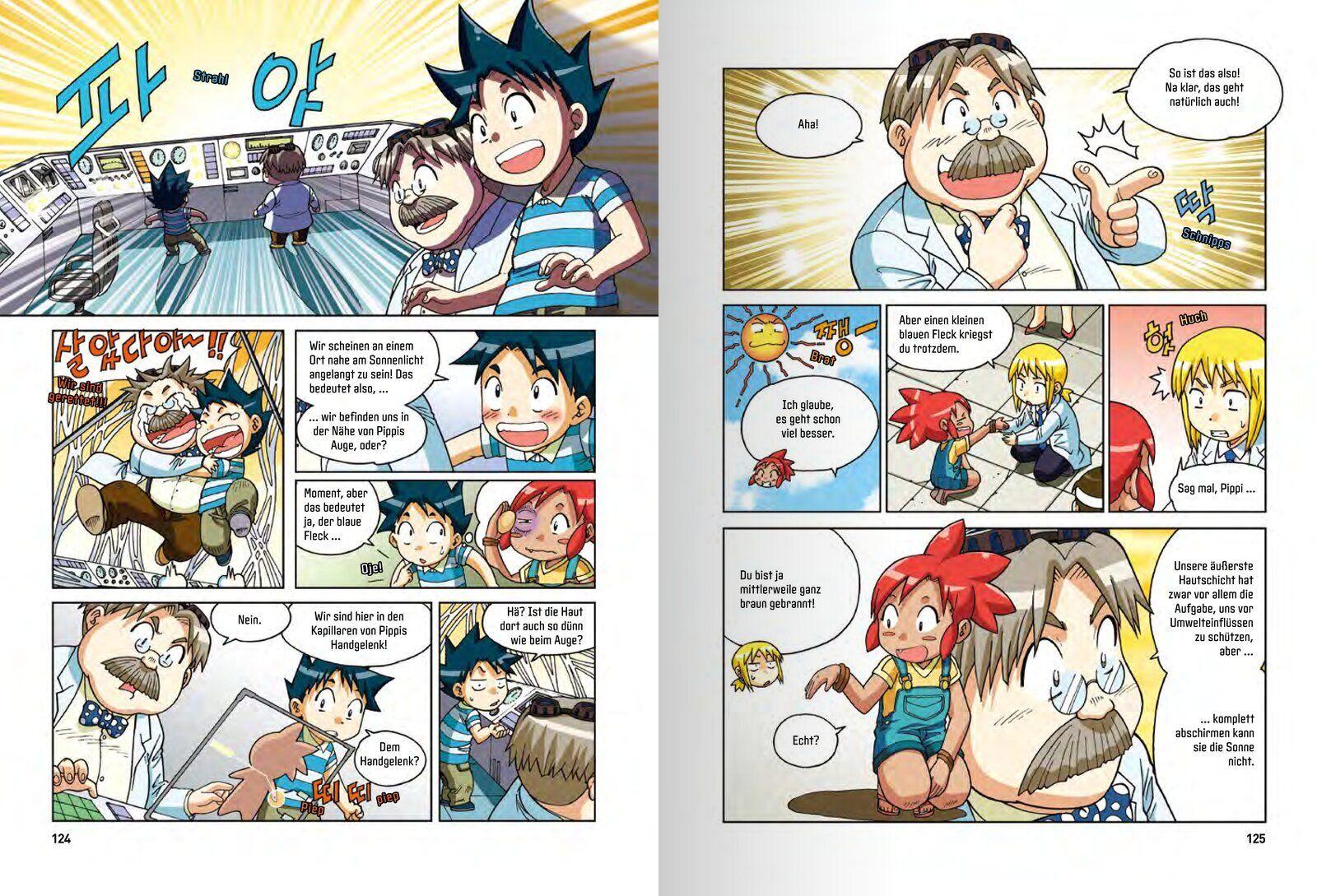 Beispielinhalt (Bild) Überlebe! Im menschlichen Körper (Band 2 von 3)