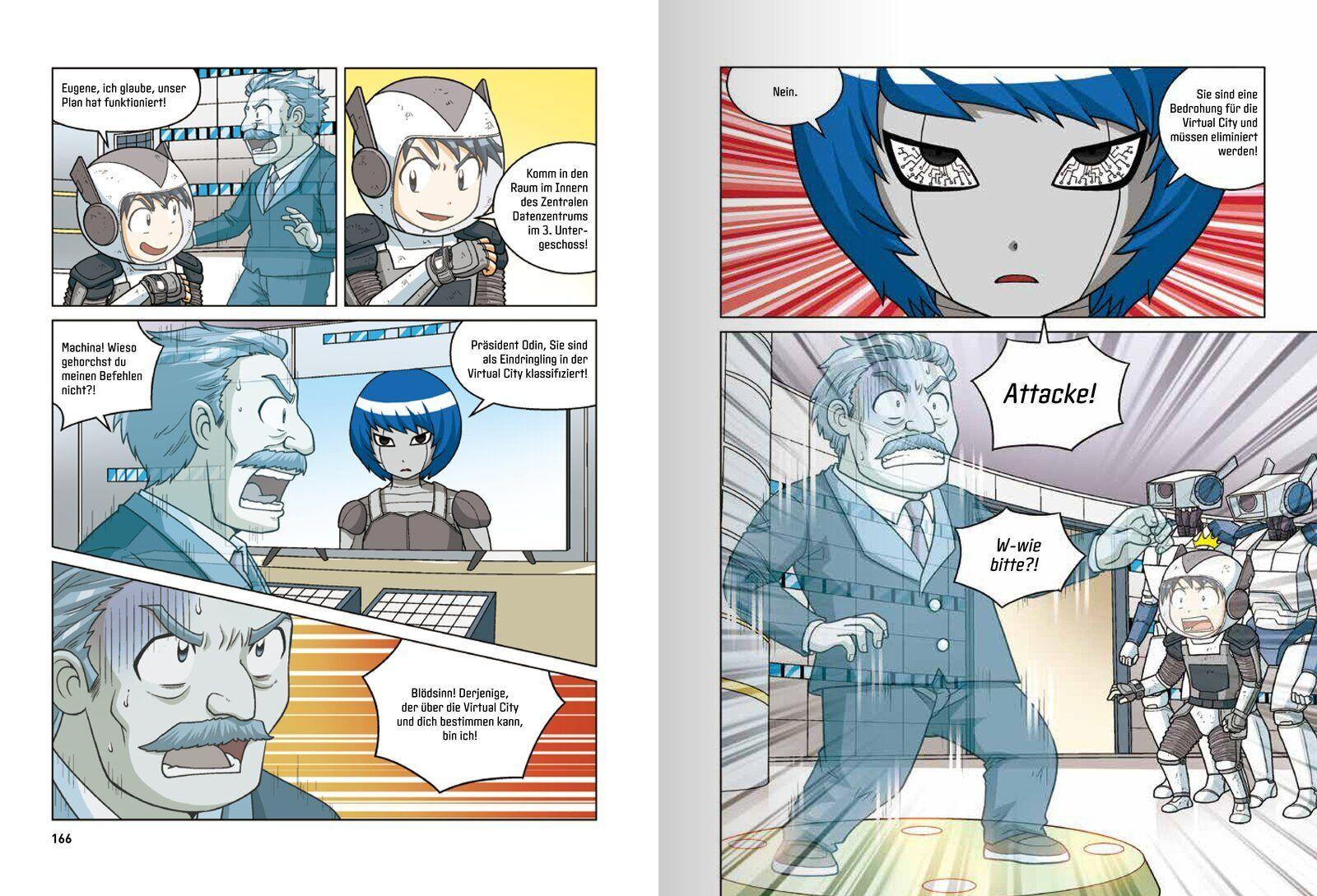 Beispielinhalt (Bild) Überlebe! In der Künstlichen Intelligenz (Band 2 von 2)