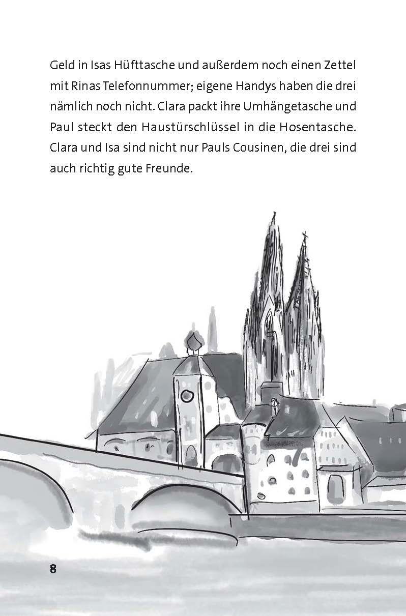 Beispielinhalt (Bild) Die Brezen-Detektive und der verschwundene Domschatz