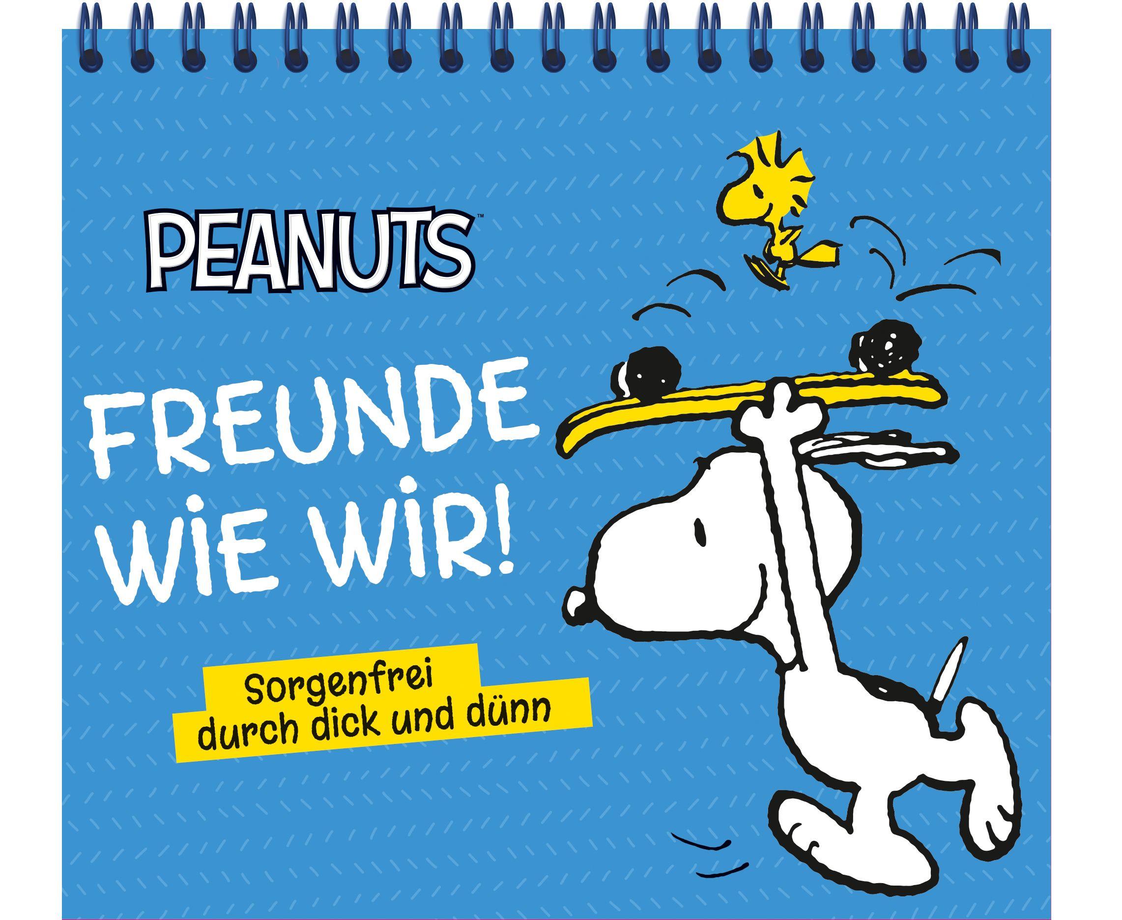 Vorderes Coverbild Peanuts: Freunde wie wir! - Sorgenfrei durch dick und dünn
