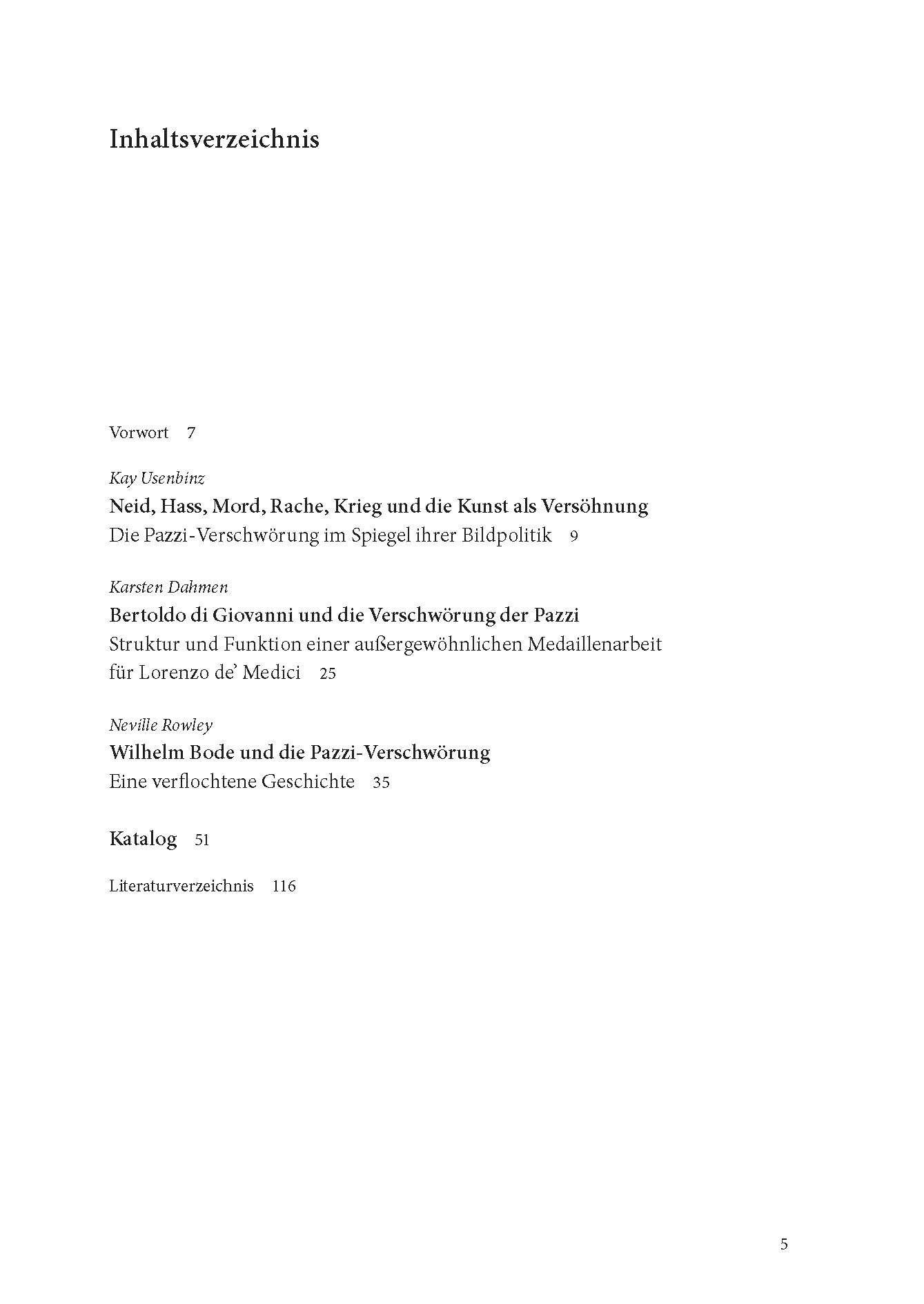 Beispielinhalt (Bild) Die Pazzi-Verschwörung