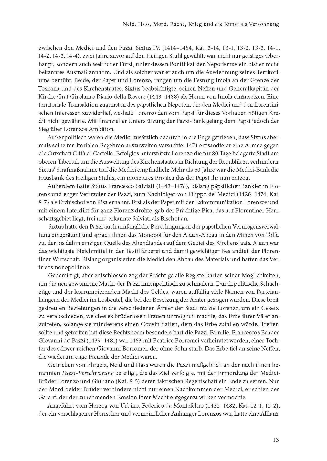 Beispielinhalt (Bild) Die Pazzi-Verschwörung