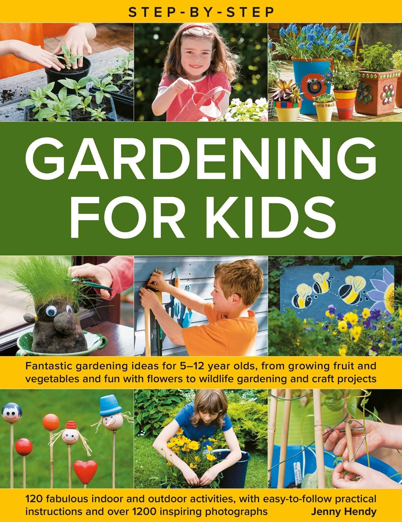 Vorderes Coverbild Step-By-Step Gardening for Kids