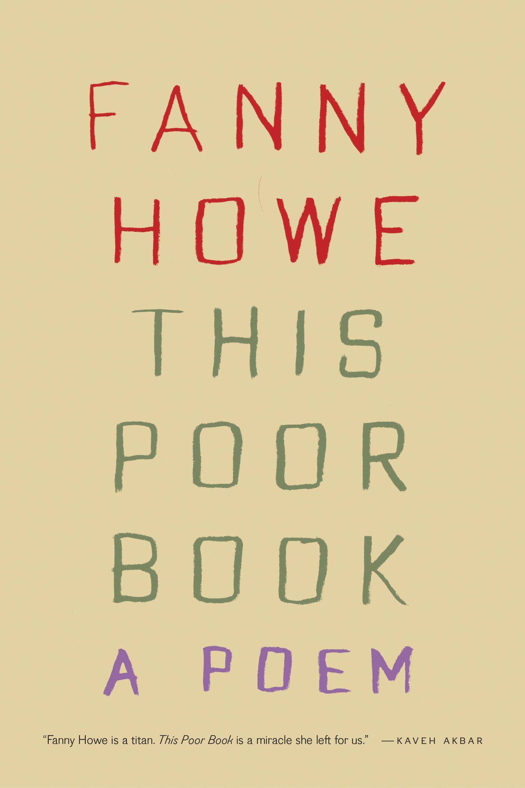 Vorderes Coverbild This Poor Book