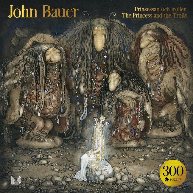 Vorderes Coverbild John Bauer: The Princess and the Trolls