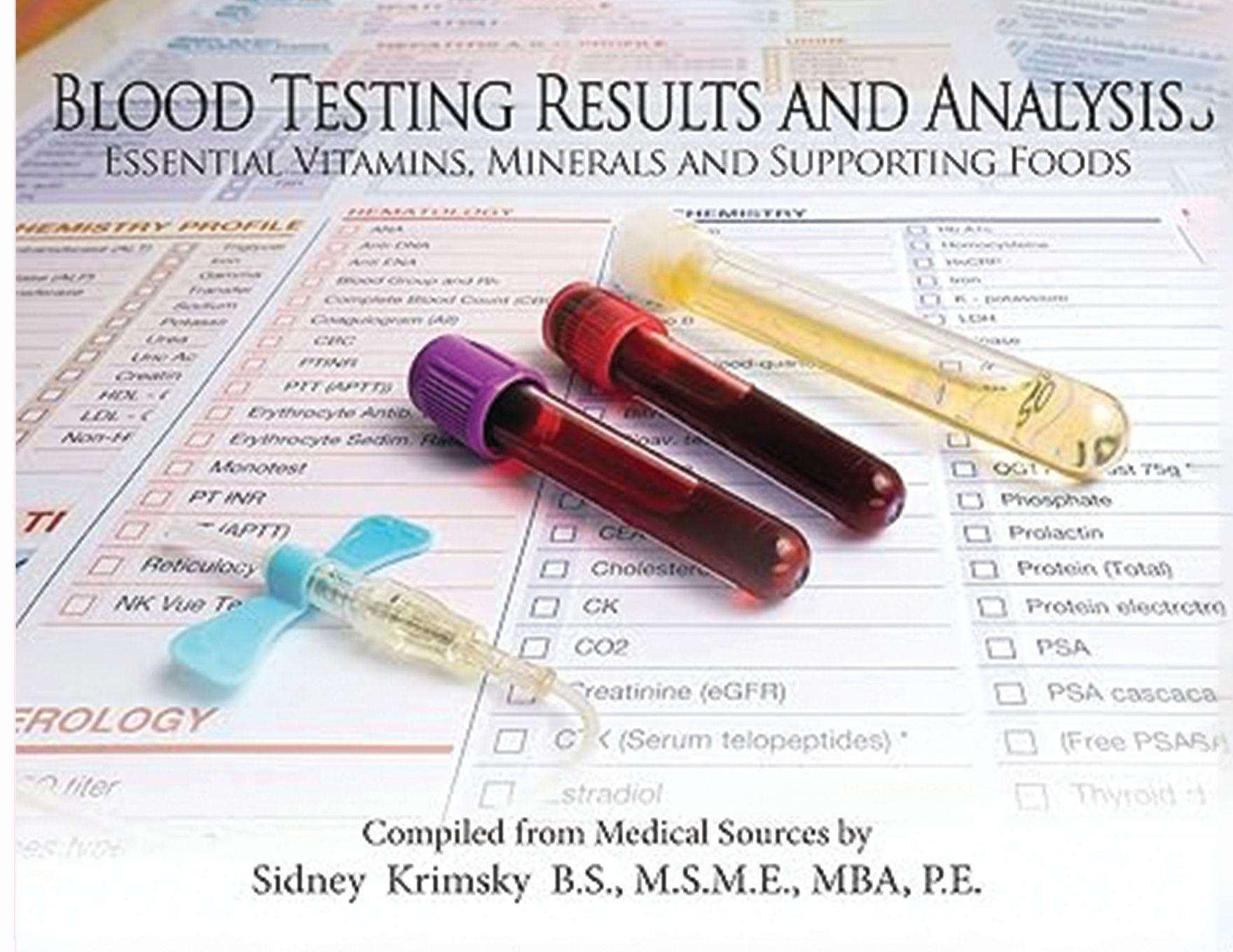 Vorderes Coverbild Blood Testing Results and Analysis