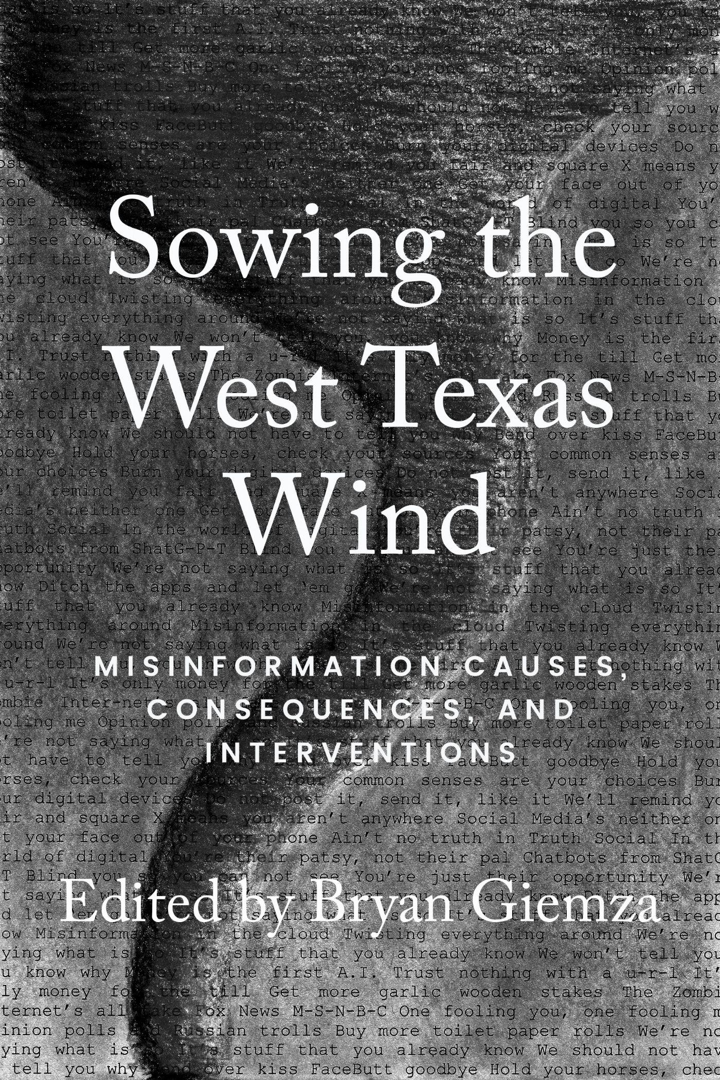Vorderes Coverbild Sowing the West Texas Wind