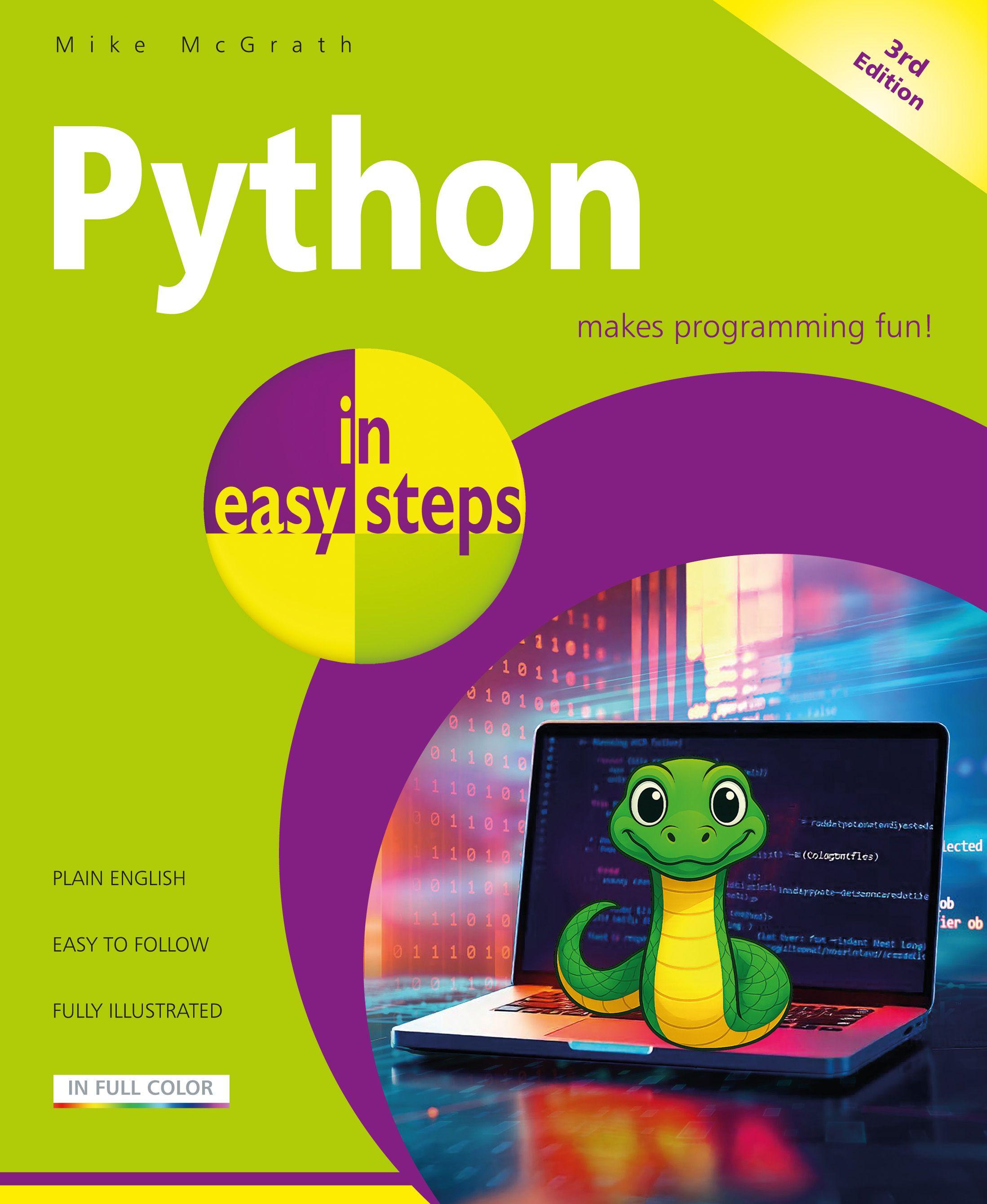 Vorderes Coverbild Python in Easy Steps