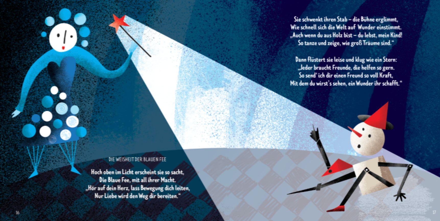 Beispielinhalt (Bild) Tanz, Pinocchio, tanz!