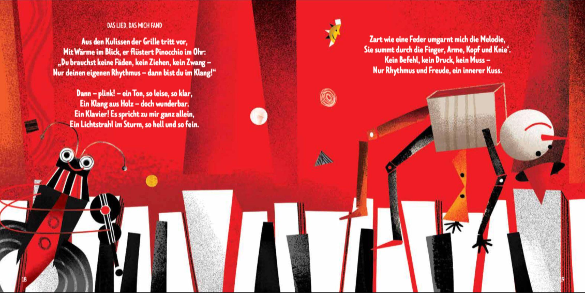 Beispielinhalt (Bild) Tanz, Pinocchio, tanz!