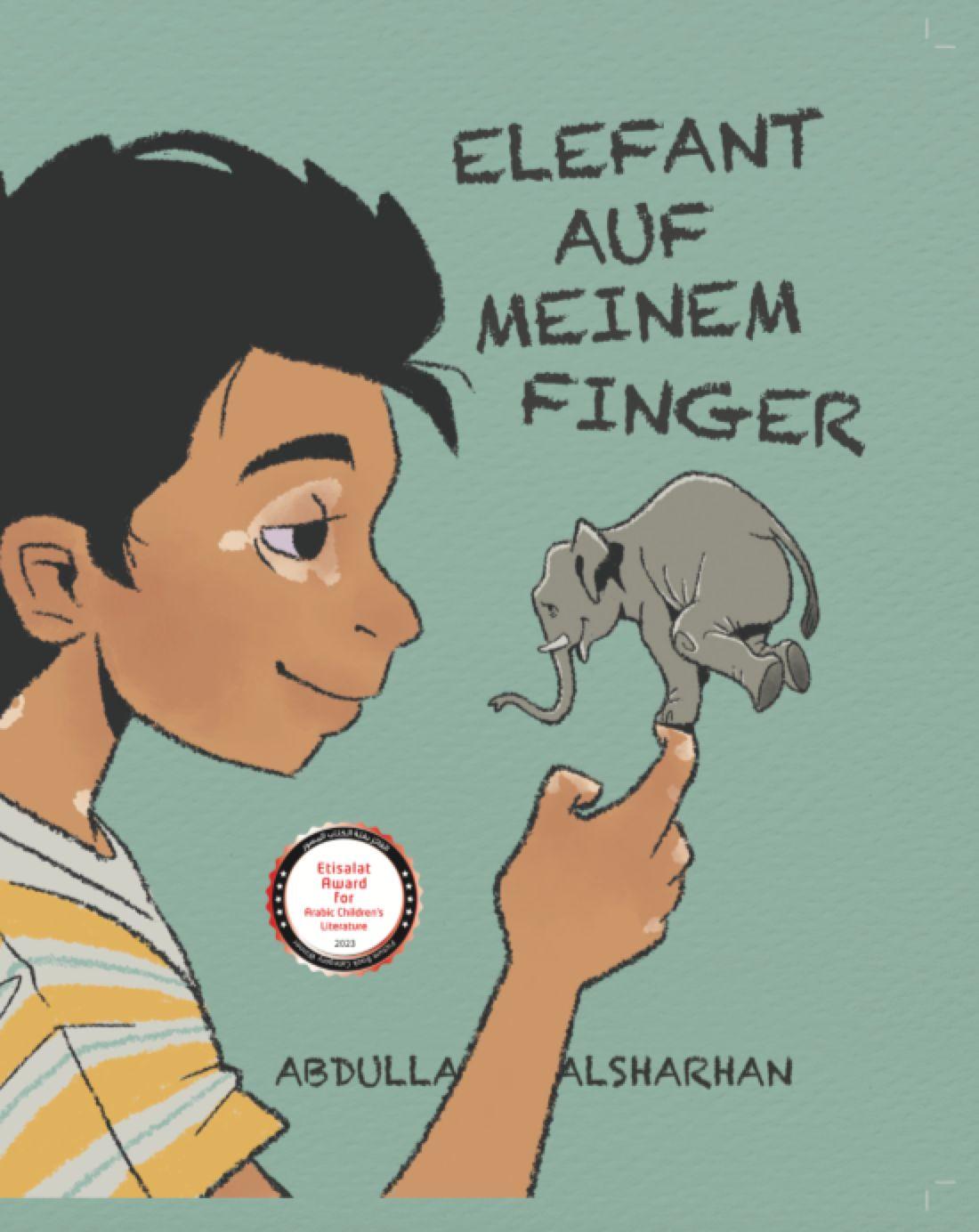 Vorderes Coverbild Elefant auf meinem Finger