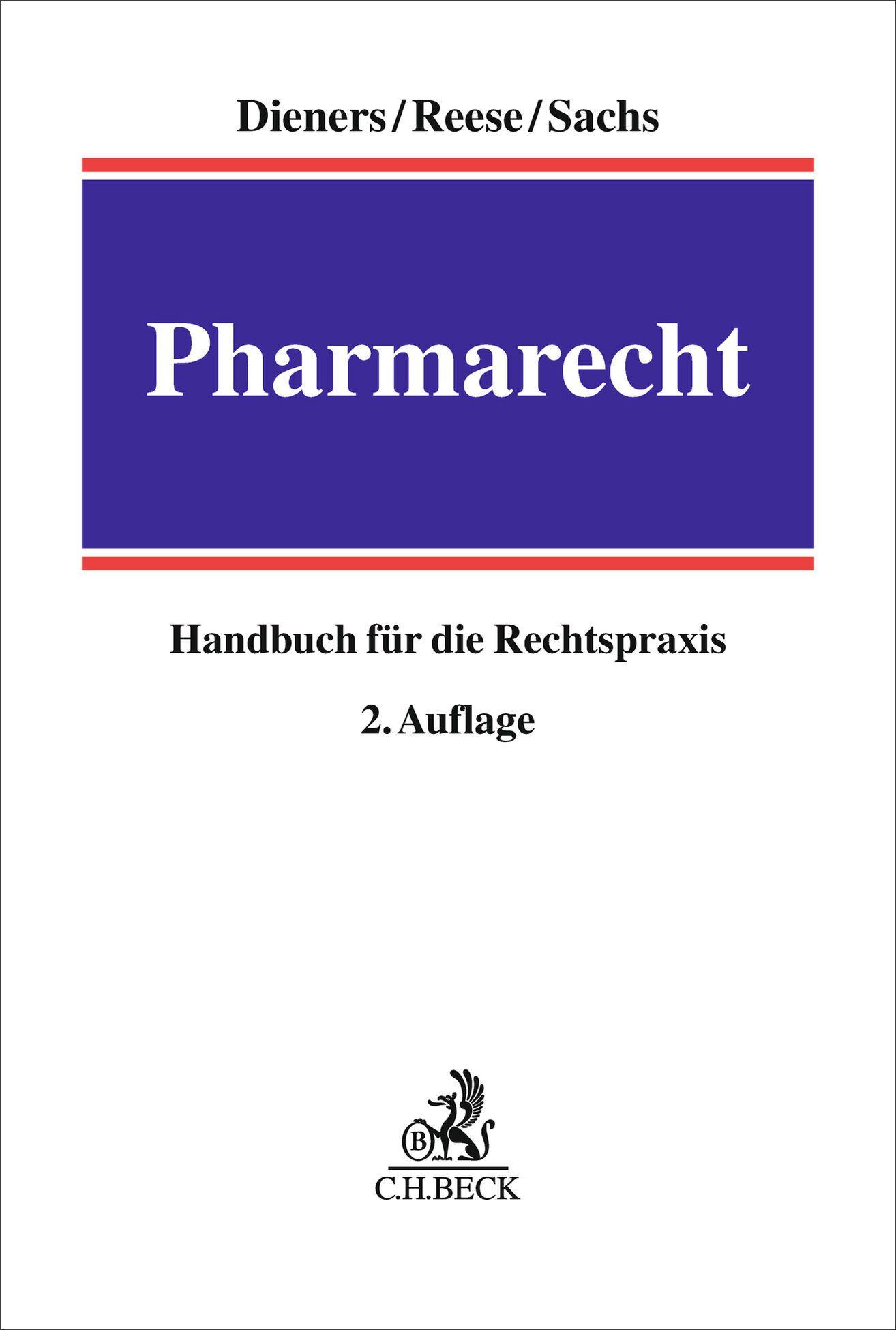 Vorderes Coverbild Pharmarecht