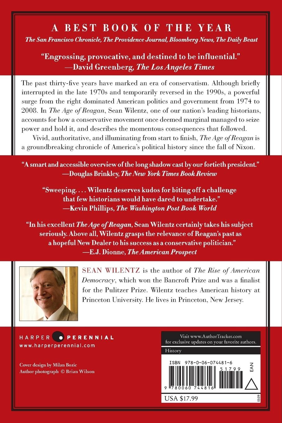 Rückseitencover The Age of Reagan